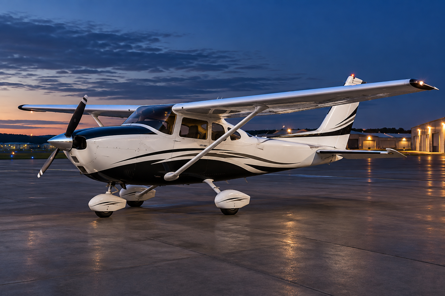 Representative Cessna 182 aircraft