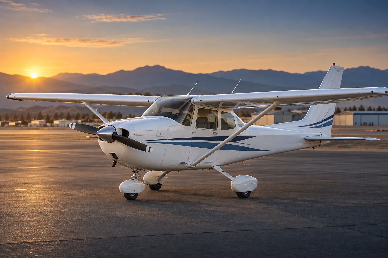 Representative Cessna 172 aircraft