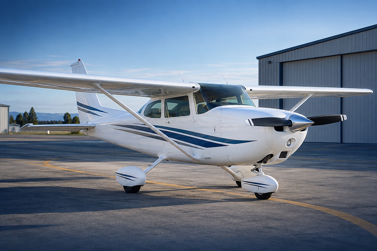 Representative Cessna 172 aircraft