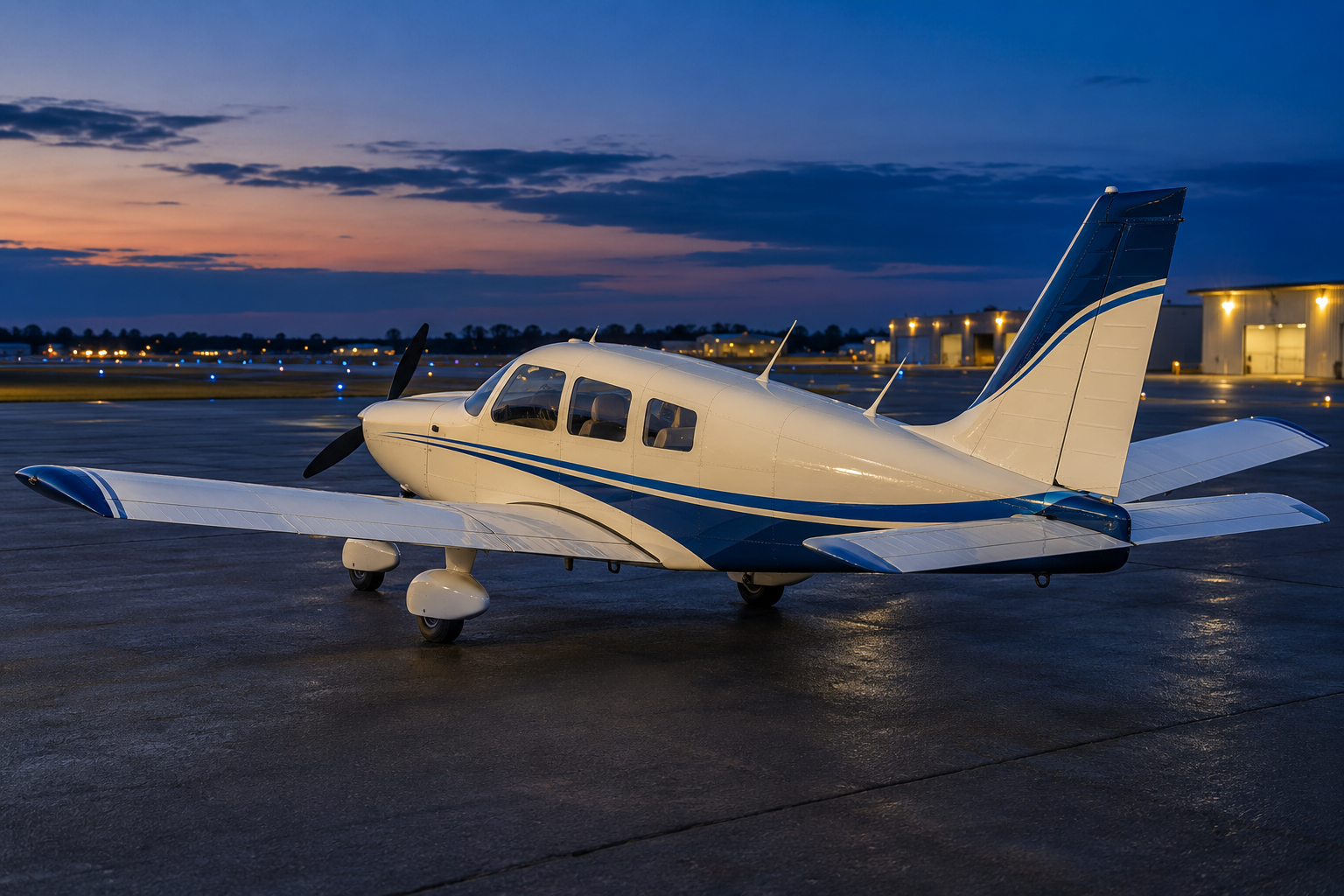 Representative Piper Cherokee aircraft