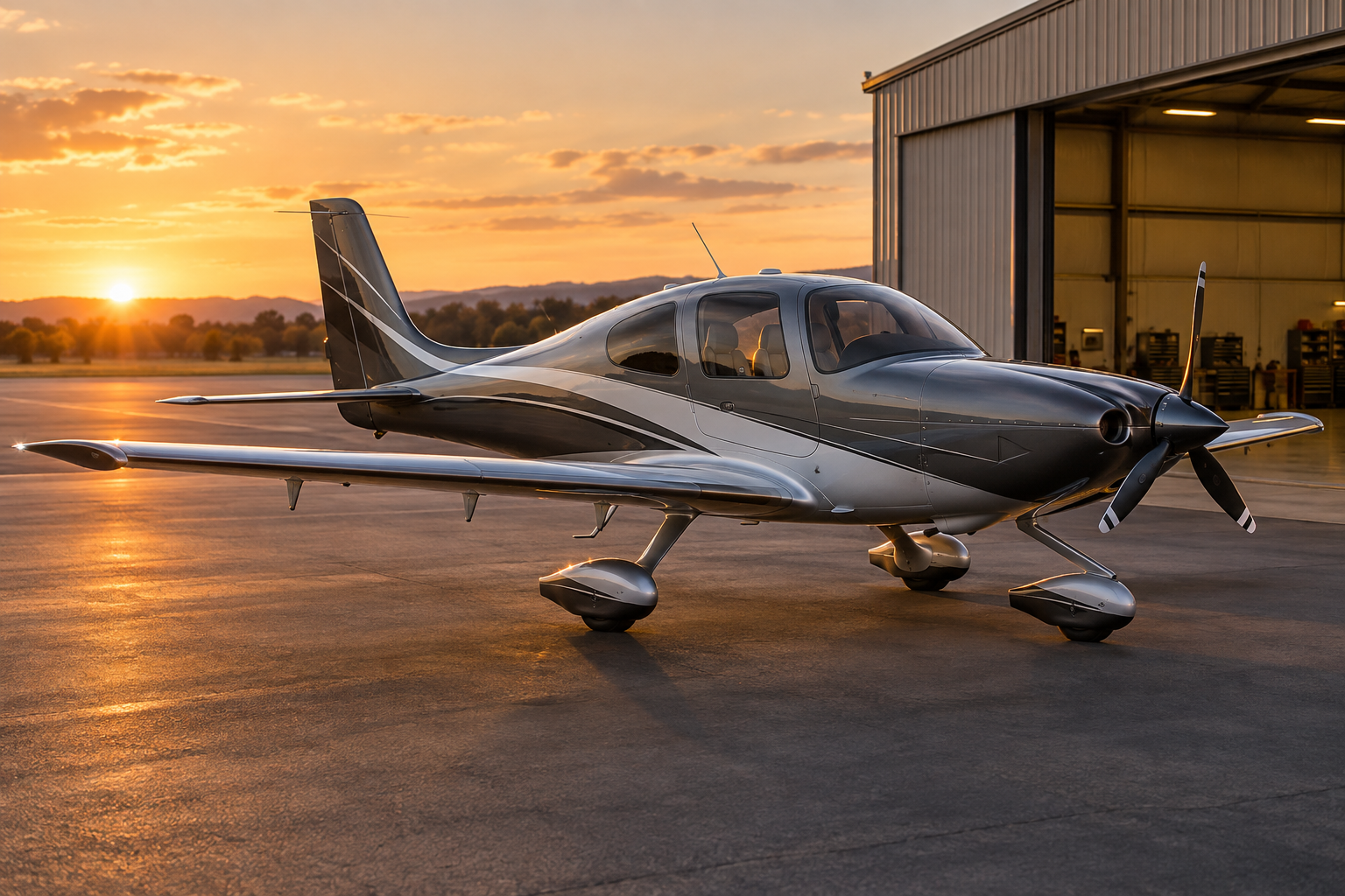 Representative Cirrus SR22 aircraft