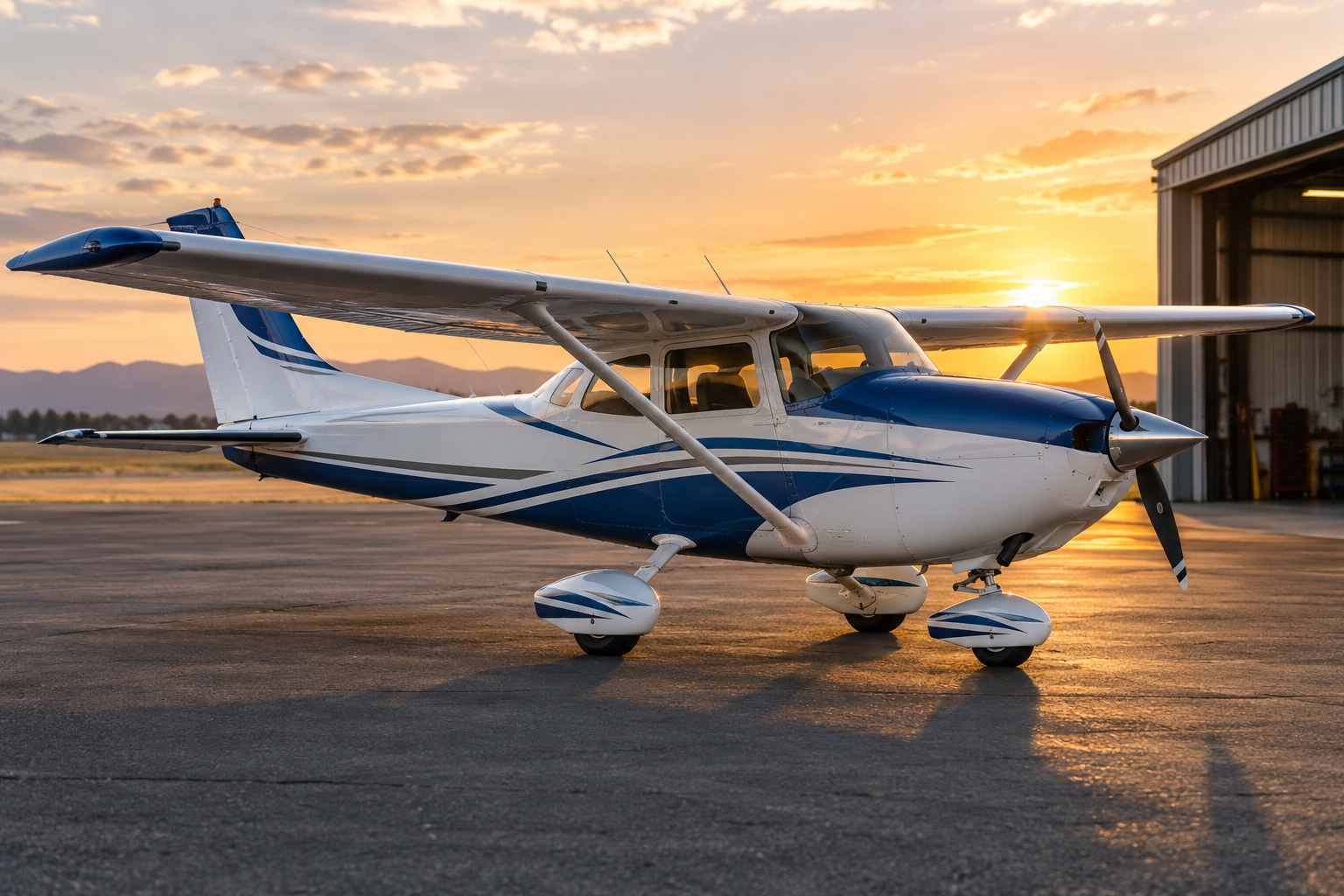 Representative Cessna 182 aircraft