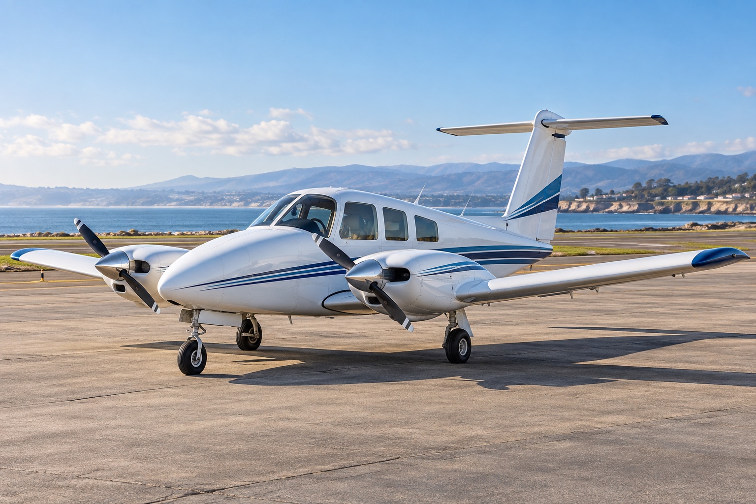 Representative Piper Seminole aircraft