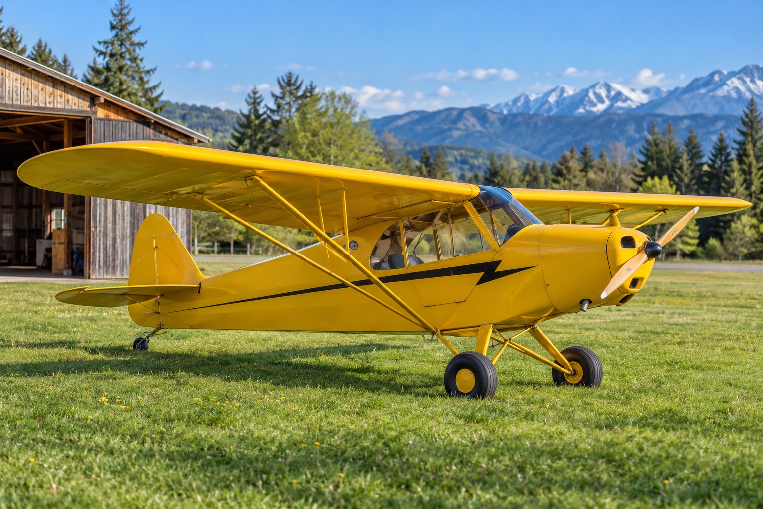 Representative Piper Cub aircraft