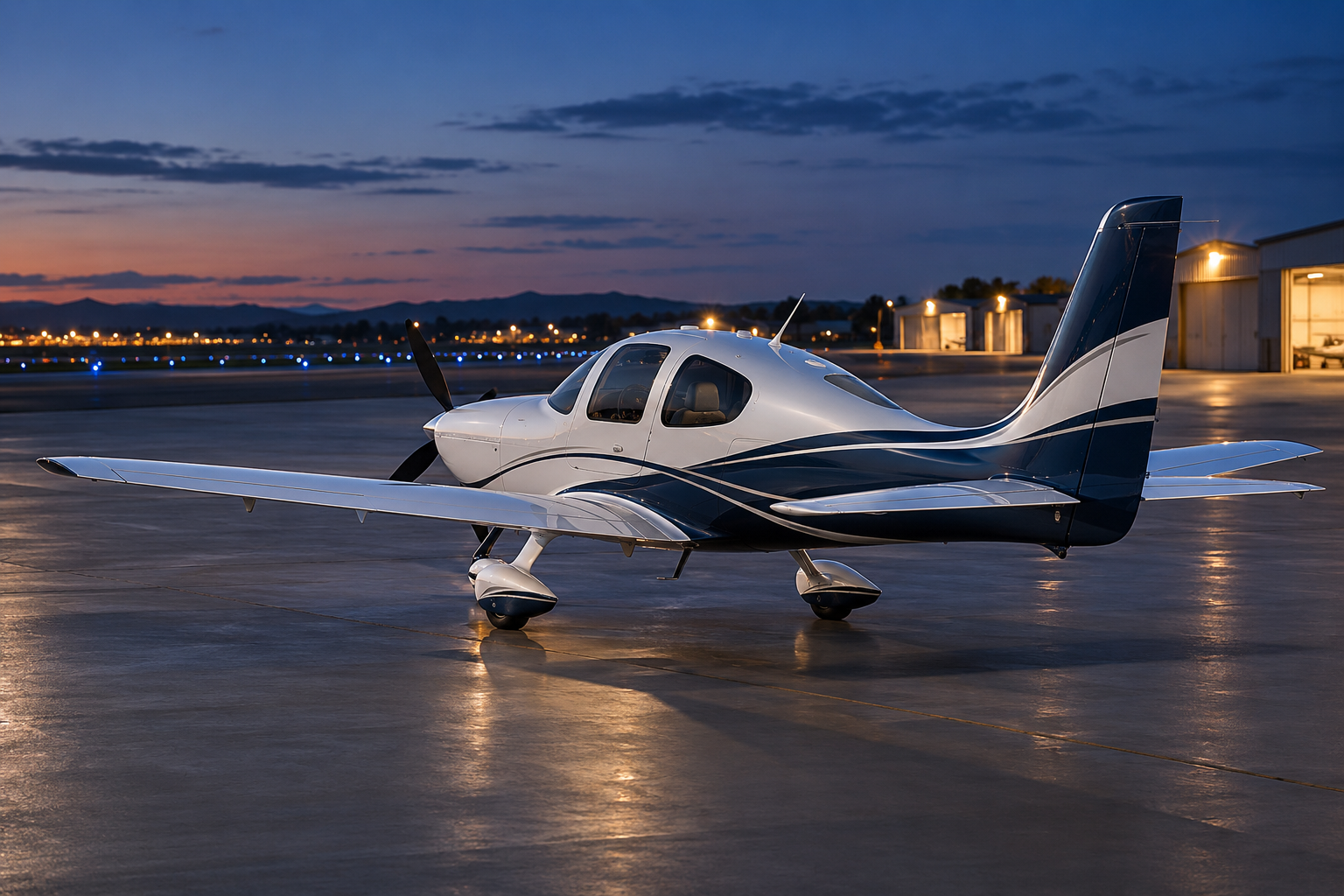 Representative Cirrus SR22 aircraft