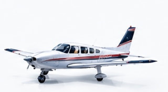 Piper Archer light aircraft, side profile